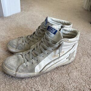 Golden Goose Slide High Top Sneakers